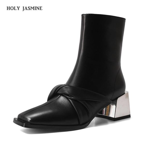 boots bowknot decoration ankle for women square toe fashion shoes winter short zipper heels comfortable lady, Black
boots bowknot decoration ankle for women square toe fashion shoes winter short zipper heels comfortable lady, Black