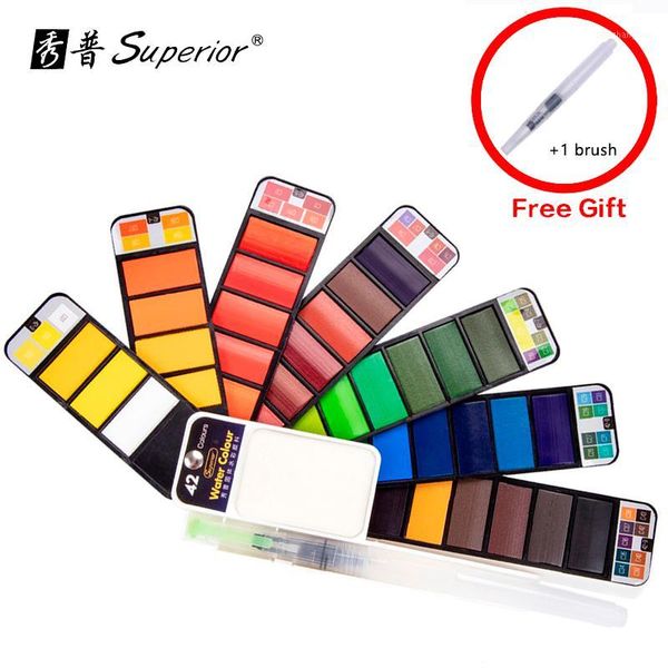 gift sets superior 18/25/33/42color solid watercolor set collapsible water color paint brush creative pigment for drawing1
gift sets superior 18/25/33/42color solid watercolor set collapsible water color paint brush creative pigment for drawing1