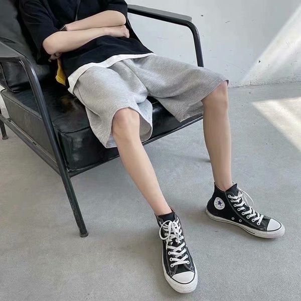 men's shorts est solid summer fashion casual large size sports street wear male pants elastic waist breathable, White;black
men's shorts est solid summer fashion casual large size sports street wear male pants elastic waist breathable, White;black
