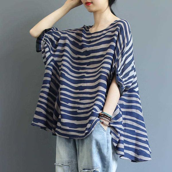 plus size korean tshirt summer style women batwing sleeve loose o-neck thin striped tee shirt femme all-matched casual d406 210608, White
plus size korean tshirt summer style women batwing sleeve loose o-neck thin striped tee shirt femme all-matched casual d406 210608, White