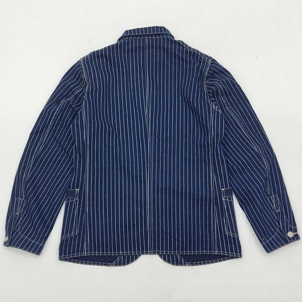 men's jackets railroad wabash stripes work jacket indigo vintage coat workwear g2jq, Black;brown
men's jackets railroad wabash stripes work jacket indigo vintage coat workwear g2jq, Black;brown