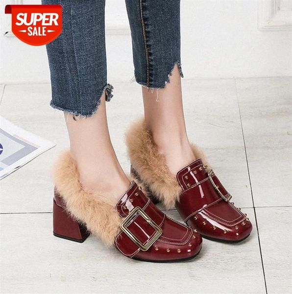 women high heel casual shoes fashion fur decoration rivet pumps buckle office ladies shoes warm women party wedding fur #xb8y
women high heel casual shoes fashion fur decoration rivet pumps buckle office ladies shoes warm women party wedding fur #xb8y