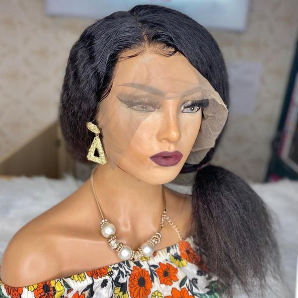 synthetic wigs high temperature fiber long kinky straight hair lace front wig black brown color for women medium part ship
synthetic wigs high temperature fiber long kinky straight hair lace front wig black brown color for women medium part ship