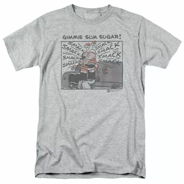 Popeye Sweet Love T Shirt Mens Licensed Sailor Man IDW Comic Tee Sport Gray, White;black
Popeye Sweet Love T Shirt Mens Licensed Sailor Man IDW Comic Tee Sport Gray, White;black