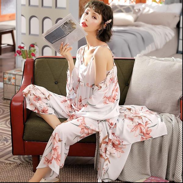 3 pieces lot pajamas sets women sleepwear cotton home wear clothing spaghetti strap sleep lounge pijama nightwear pyjamas set, Black;red
3 pieces lot pajamas sets women sleepwear cotton home wear clothing spaghetti strap sleep lounge pijama nightwear pyjamas set, Black;red