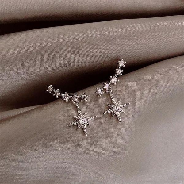 stud 925 sterling silver piercing crystal star charm earring for women earrings wedding jewelry pendientes eh317, Golden;silver
stud 925 sterling silver piercing crystal star charm earring for women earrings wedding jewelry pendientes eh317, Golden;silver