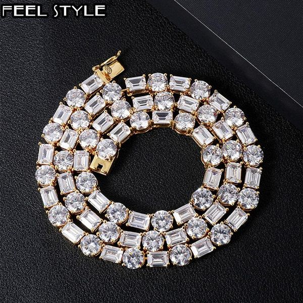 hip hop 7mm iced out tennis chain + cubic zirconia copper stones necklaces for women men jewelry chains, Silver
hip hop 7mm iced out tennis chain + cubic zirconia copper stones necklaces for women men jewelry chains, Silver