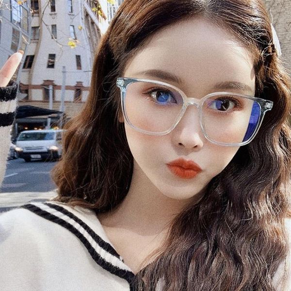 sunglasses ins transparent color big frame retro anti-blue glasses ultra-light plain flat mirror trend gafas montura grande anti-azul, White;black
sunglasses ins transparent color big frame retro anti-blue glasses ultra-light plain flat mirror trend gafas montura grande anti-azul, White;black