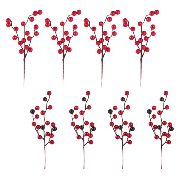 party decoration 8pcs decorative berry branch red black berries decors emulation plant
party decoration 8pcs decorative berry branch red black berries decors emulation plant