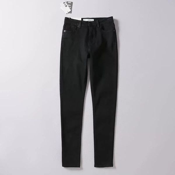 women's jeans autumn high waist trousers solid color slim leggings female feet pencil denim pants long, Blue
women's jeans autumn high waist trousers solid color slim leggings female feet pencil denim pants long, Blue