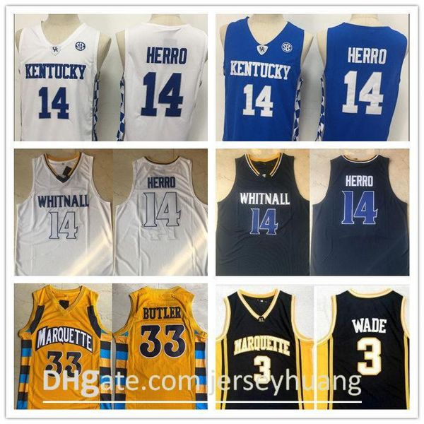 ncaa kentucky wildcats tyler herro 14 college jerseys shirts whitnallstitched marquette jimmy marquette golden eagles wade butler, Black;red
ncaa kentucky wildcats tyler herro 14 college jerseys shirts whitnallstitched marquette jimmy marquette golden eagles wade butler, Black;red