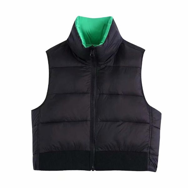 women's vests boutique winter womens clothes cotton reversible vest coat charming lady good-looking jacket, Black;white
women's vests boutique winter womens clothes cotton reversible vest coat charming lady good-looking jacket, Black;white