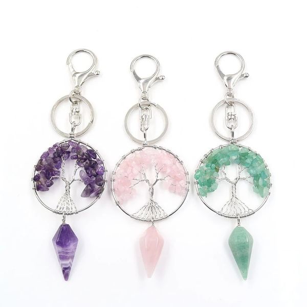 natural stone crystal keychain rock raw life of tree point key clasp amethysts chakra pink quartz keyring keyholder healing, Slivery;golden
natural stone crystal keychain rock raw life of tree point key clasp amethysts chakra pink quartz keyring keyholder healing, Slivery;golden