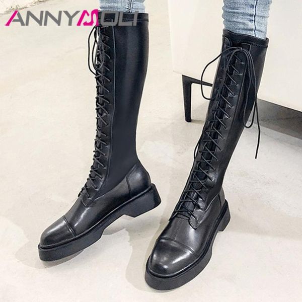 boots annymoli real leather knee high women motorcycle platform flat shoes lace up long ladies autumn black apricot
boots annymoli real leather knee high women motorcycle platform flat shoes lace up long ladies autumn black apricot
