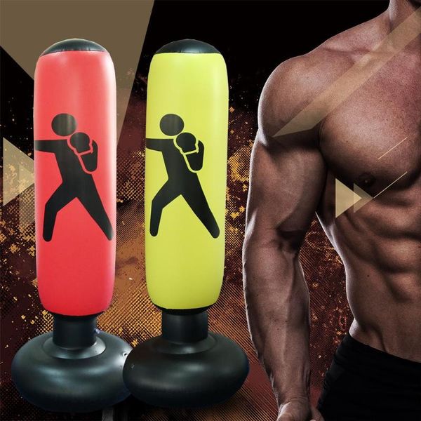sand bag 160cm pvc thickening tumbler fight column punching inflatable vertical de-stress boxing for training fitness
sand bag 160cm pvc thickening tumbler fight column punching inflatable vertical de-stress boxing for training fitness