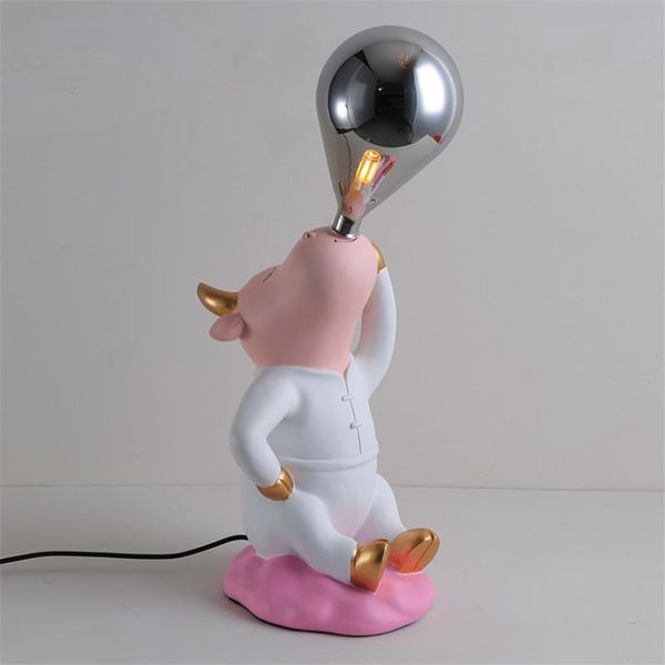table lamps cartoon resin calf decorative nordic children's room bedroom bedside living lighting girl boy art lights
table lamps cartoon resin calf decorative nordic children's room bedroom bedside living lighting girl boy art lights