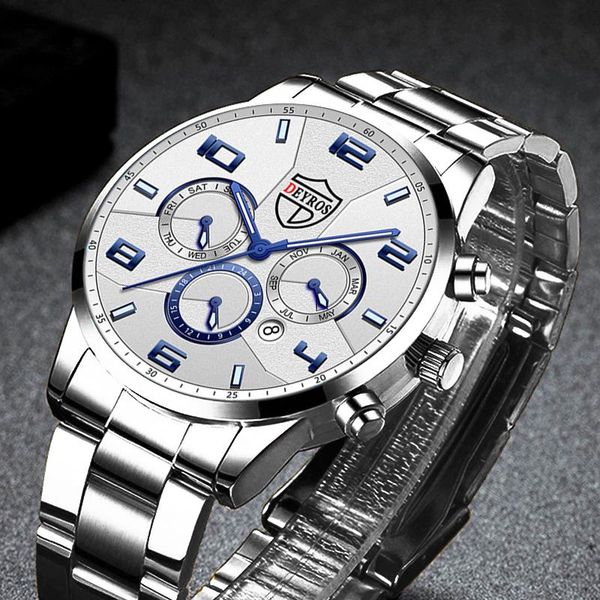 wristwatches reloj hombre 2021 fashion mens sports watches luxury men business stainless steel quartz watch luminous clock relogio masculino, Slivery;brown
wristwatches reloj hombre 2021 fashion mens sports watches luxury men business stainless steel quartz watch luminous clock relogio masculino, Slivery;brown