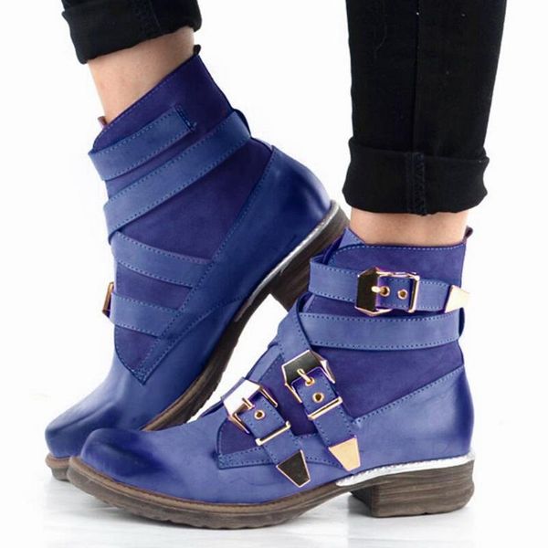 boots women winter vintage ankle 2021 women's metal decoration ladies buckle shoe woman low heel female short plus size 43, Black
boots women winter vintage ankle 2021 women's metal decoration ladies buckle shoe woman low heel female short plus size 43, Black