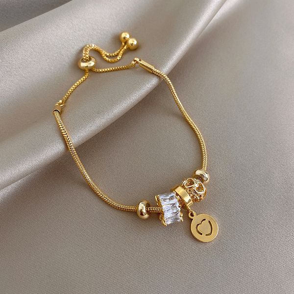 xianlan623 temperament waist peach heart light the niche bangle bracelet female in the new tide of luxury student girlfriends net, Silver
xianlan623 temperament waist peach heart light the niche bangle bracelet female in the new tide of luxury student girlfriends net, Silver