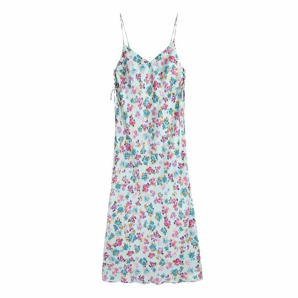 casual dresses 2021 women dress printed spaghetti strap mid calf chic lady fashion clothes, Black;gray
casual dresses 2021 women dress printed spaghetti strap mid calf chic lady fashion clothes, Black;gray