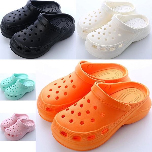 newly sell womens summer thick-soled hole shoes ladies height increase shoe black white orange pink girls women beach classic sandals slippe
newly sell womens summer thick-soled hole shoes ladies height increase shoe black white orange pink girls women beach classic sandals slippe