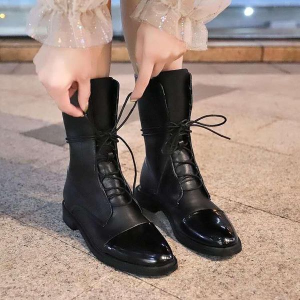 boots ladies retro black british style autumn all-match single-boot motorcycle short wild personality
boots ladies retro black british style autumn all-match single-boot motorcycle short wild personality