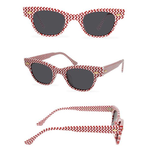 outdoor eyewear belight optical 2022 spring designer handmade quality red grid women men uv400 protection with case oculos sunglasses 9581
outdoor eyewear belight optical 2022 spring designer handmade quality red grid women men uv400 protection with case oculos sunglasses 9581