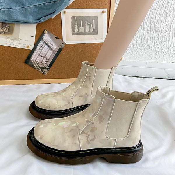 boots 2021 women's ankle motorcycle set of feet design chunky flat casual comfortable round toe platform women, Black
boots 2021 women's ankle motorcycle set of feet design chunky flat casual comfortable round toe platform women, Black