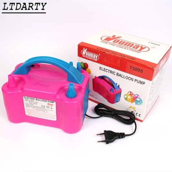 high pressure double hole ac inflatable electric balloon pump inflator portable for blowing party decoration
high pressure double hole ac inflatable electric balloon pump inflator portable for blowing party decoration