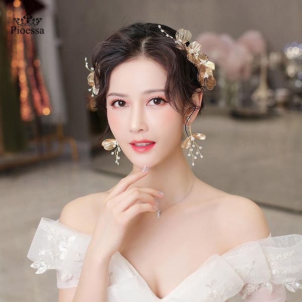 hair clips & barrettes gold butterfly pearl bride wedding tiara hairband with earring jewelry fashion accessories headdress ornaments, Golden;silver
hair clips & barrettes gold butterfly pearl bride wedding tiara hairband with earring jewelry fashion accessories headdress ornaments, Golden;silver