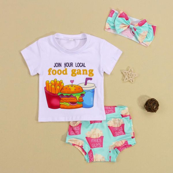 clothing sets baby girls boys lovely clothes pattern printed short sleeve t shirts shorts headband 0-24m, White
clothing sets baby girls boys lovely clothes pattern printed short sleeve t shirts shorts headband 0-24m, White