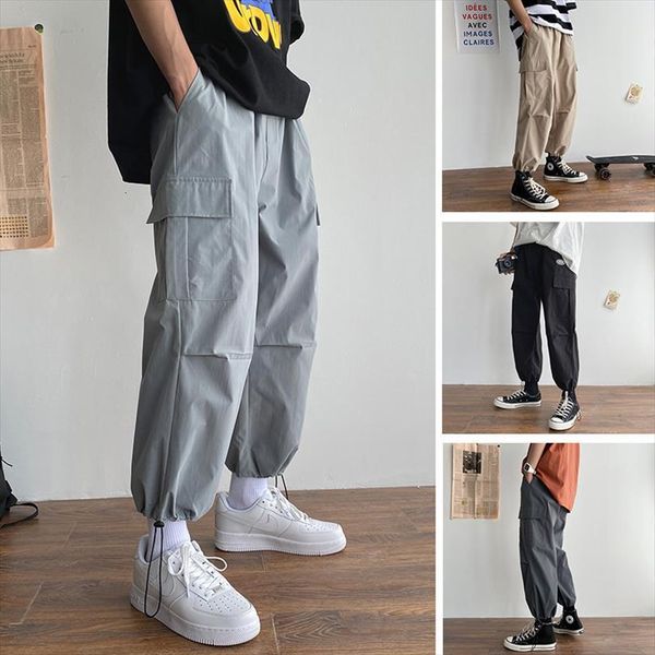 tide brand overalls straight loose women pant casual autumn drawstring waist ninepoint pants ropa para hombre streetwear joggers, Black
tide brand overalls straight loose women pant casual autumn drawstring waist ninepoint pants ropa para hombre streetwear joggers, Black