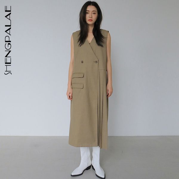 casual dresses summer women vintage loose high waist slim was thin elegant sleeveless folds solid color maxi dress za4757 ihes, Black;gray
casual dresses summer women vintage loose high waist slim was thin elegant sleeveless folds solid color maxi dress za4757 ihes, Black;gray