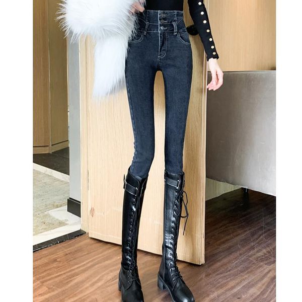 women's jeans women 2021 spring autumn slim stretch high waist skinny female vintage pencil pants ladies casual long trousers g97, Blue
women's jeans women 2021 spring autumn slim stretch high waist skinny female vintage pencil pants ladies casual long trousers g97, Blue
