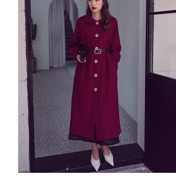 women's jackets fashion women elegant long coat vintage autumn winter loose sash tie up windbreaker outerwear evening party trend, Black;brown
women's jackets fashion women elegant long coat vintage autumn winter loose sash tie up windbreaker outerwear evening party trend, Black;brown