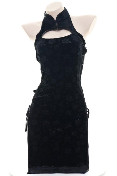 1pcs hollow out cheongsam nightdress cosplay costume sleepwear for women nightwear home clothing christmas gift casual dresses, Black;gray
1pcs hollow out cheongsam nightdress cosplay costume sleepwear for women nightwear home clothing christmas gift casual dresses, Black;gray