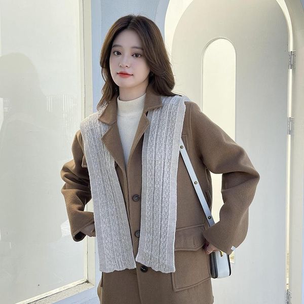 bow ties shawl 2021 solid color scarf women's japan and south korea sweet wool bib warm medium long style, Black;gray
bow ties shawl 2021 solid color scarf women's japan and south korea sweet wool bib warm medium long style, Black;gray