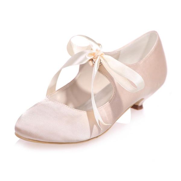 dress shoes kitten heels satin wedding women round toe heeled ribbon tie evening prom bridal party pumps, Black
dress shoes kitten heels satin wedding women round toe heeled ribbon tie evening prom bridal party pumps, Black