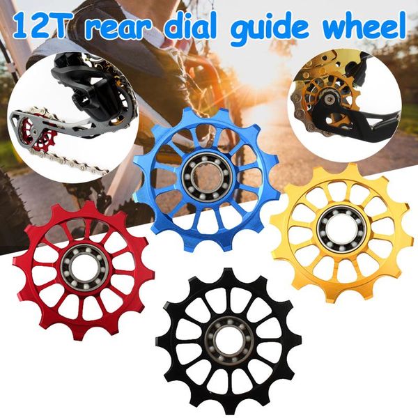 bike derailleurs 12t ceramics bearing guide pulley cylcing rear derailleur positive and negative tooth ceramic wheel 
bike derailleurs 12t ceramics bearing guide pulley cylcing rear derailleur positive and negative tooth ceramic wheel