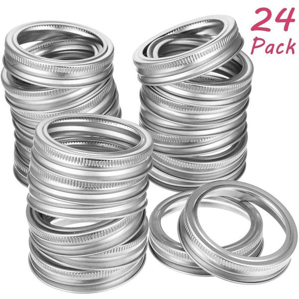 kitchen storage & organization 24pcs regular mouth mason jar bands for wide mouth, split-type lids leak proof and secure canning caps
kitchen storage & organization 24pcs regular mouth mason jar bands for wide mouth, split-type lids leak proof and secure canning caps