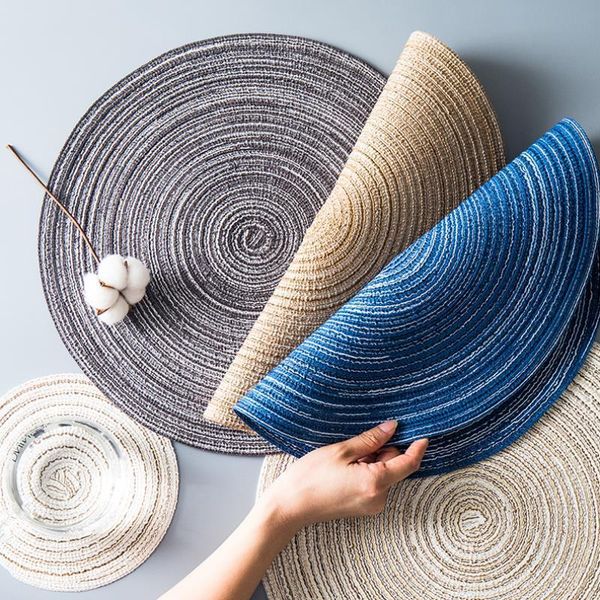 mats & pads placemat woven heat pad household anti-scalding western table mat
mats & pads placemat woven heat pad household anti-scalding western table mat