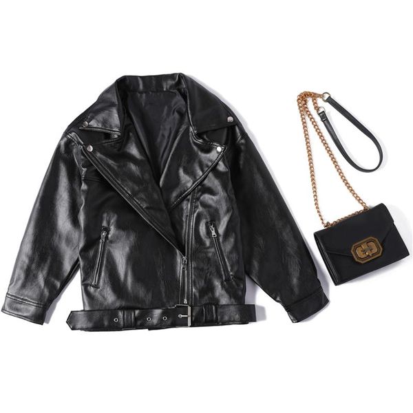 women's leather & faux 2021 fashion jacket, Black
women's leather & faux 2021 fashion jacket, Black