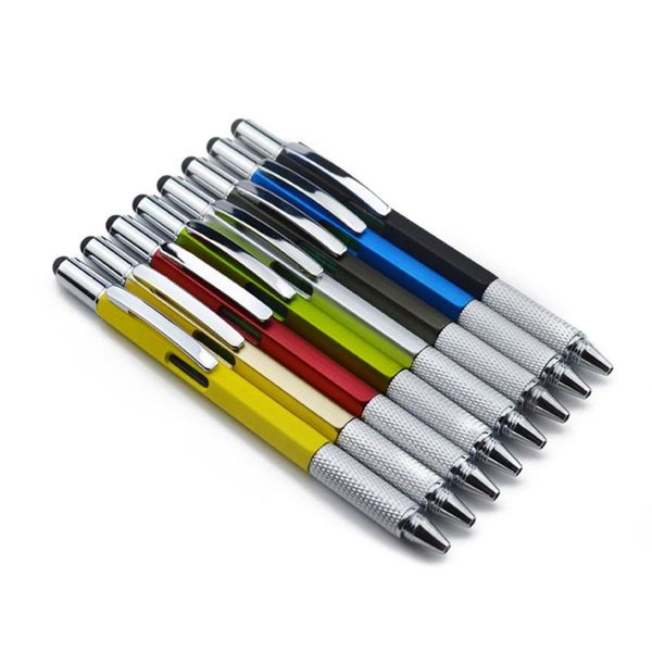 piece 6in1 multifunction ballpoint pen capacitive touch screen stylus pens spirit level ruler screwdriver office school supply, Blue;orange
piece 6in1 multifunction ballpoint pen capacitive touch screen stylus pens spirit level ruler screwdriver office school supply, Blue;orange