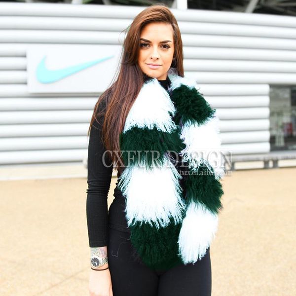scarves cx-s-134e 2021 women fashion real mongolian lamb fur scarf ~drop, Blue;gray
scarves cx-s-134e 2021 women fashion real mongolian lamb fur scarf ~drop, Blue;gray