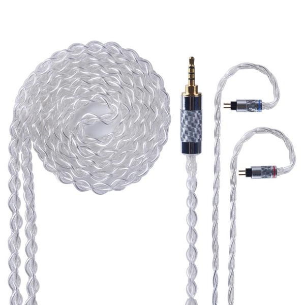 headphones & earphones yinyoo 4 core pure silver upgraded cable 2.5/3.5mm balanced with mmcx/2pin connector for as10 zs10 zs6 ed16 hq8
headphones & earphones yinyoo 4 core pure silver upgraded cable 2.5/3.5mm balanced with mmcx/2pin connector for as10 zs10 zs6 ed16 hq8
