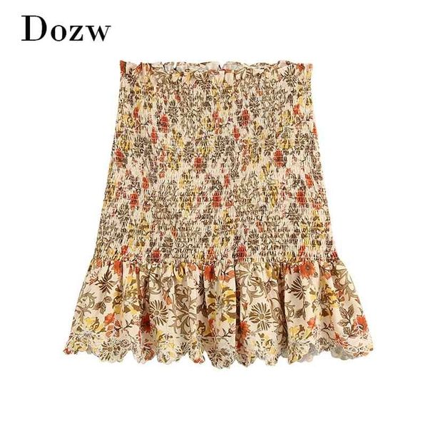 bodycon floral print beach skirt elastic high waist boho mini women embroidery pleated s summer jupe 210515, Black
bodycon floral print beach skirt elastic high waist boho mini women embroidery pleated s summer jupe 210515, Black