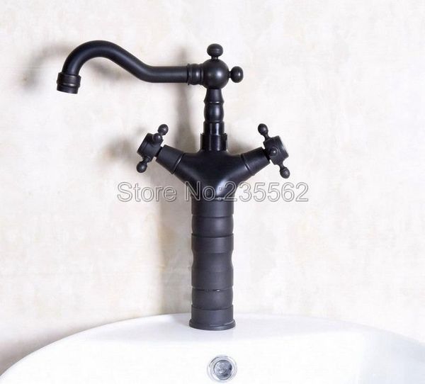 bathroom sink faucets black oil rubbed brass basin faucet double cross handle single hole deck mount mixer tap lnf138
bathroom sink faucets black oil rubbed brass basin faucet double cross handle single hole deck mount mixer tap lnf138