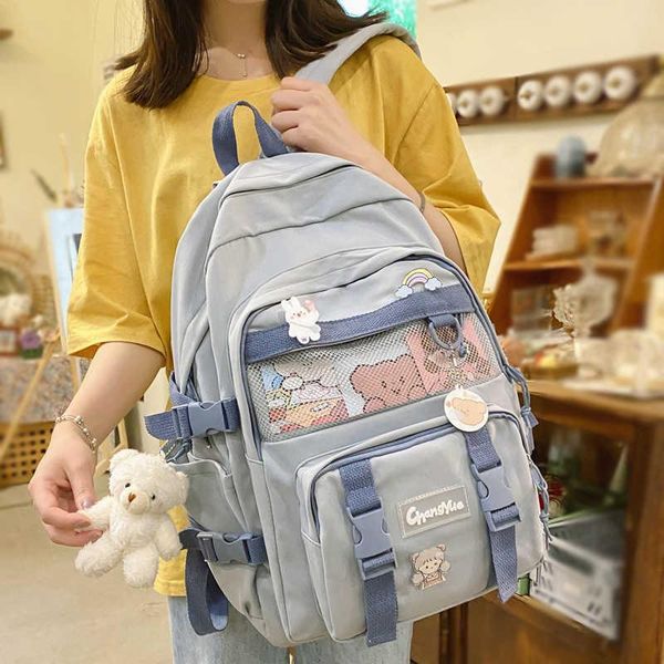 backpack multipocket to be tested for nautilun female bag solid mesh travel teenage girls insert buckle
backpack multipocket to be tested for nautilun female bag solid mesh travel teenage girls insert buckle