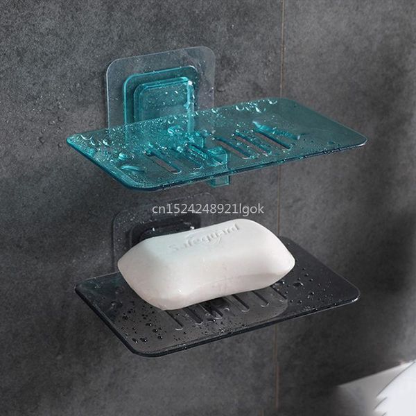 soap dishes drain box wall-mounted creative perforation suction wall plastic holder bathroom household tray 
soap dishes drain box wall-mounted creative perforation suction wall plastic holder bathroom household tray