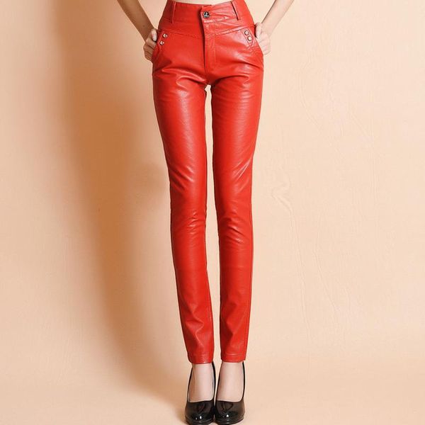 women's pants & capris fashion brand red color pu leather winter autumn spring stretch was thin pencil wq779 dropship, Black;white
women's pants & capris fashion brand red color pu leather winter autumn spring stretch was thin pencil wq779 dropship, Black;white